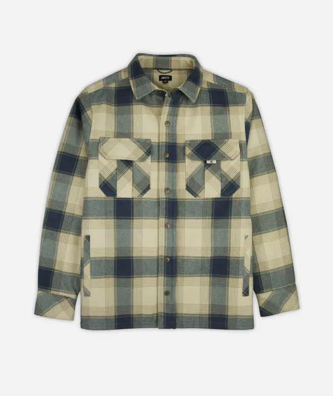 Hull Jacket - Olive & Tan made by JETTY