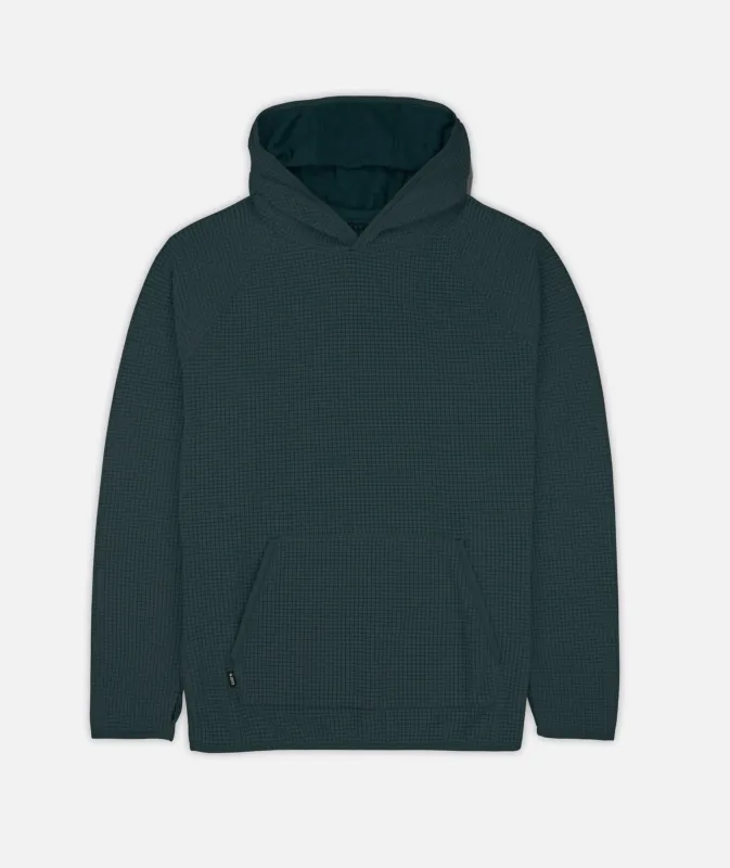 Manteo Tech Hoodie - Forest Green made by JETTY