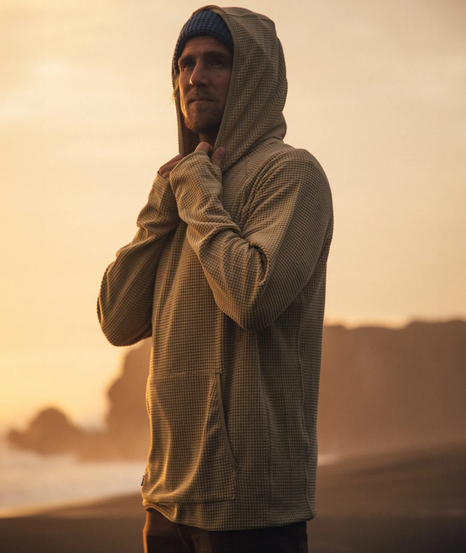 Manteo Tech Hoodie - Mustard sold by JETTY product image thumbnail 2