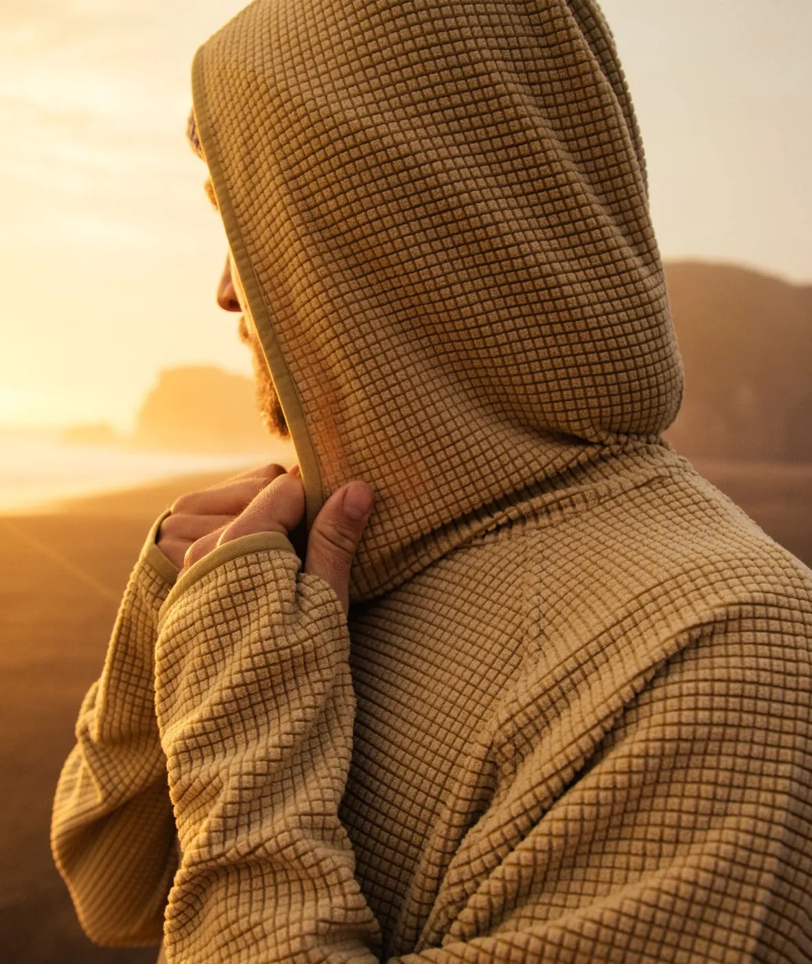 Manteo Tech Hoodie - Mustard sold by JETTY product image thumbnail 4