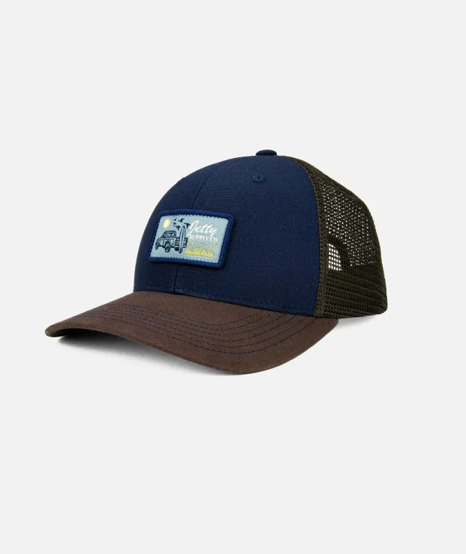 Pickup Hat - Navy made by JETTY