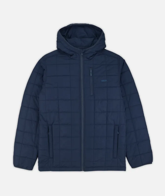 Puffer Coat - Navy Blue made by JETTY