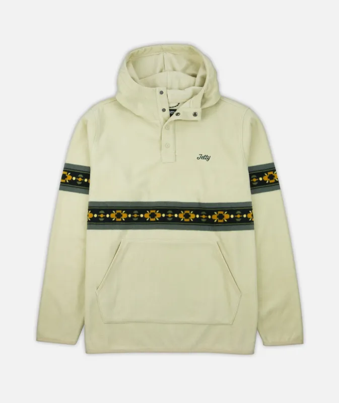 Quintin Fleece Hoodie - Cream made by JETTY