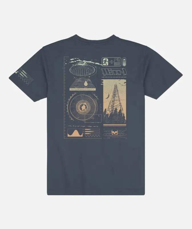 Radius Tee - Navy made by JETTY