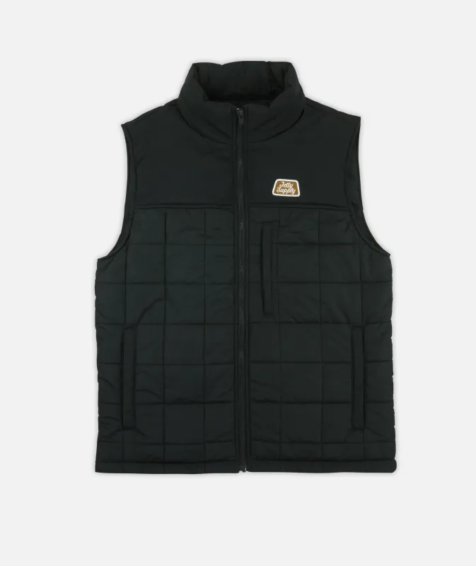 Terrace Vest - Black made by JETTY