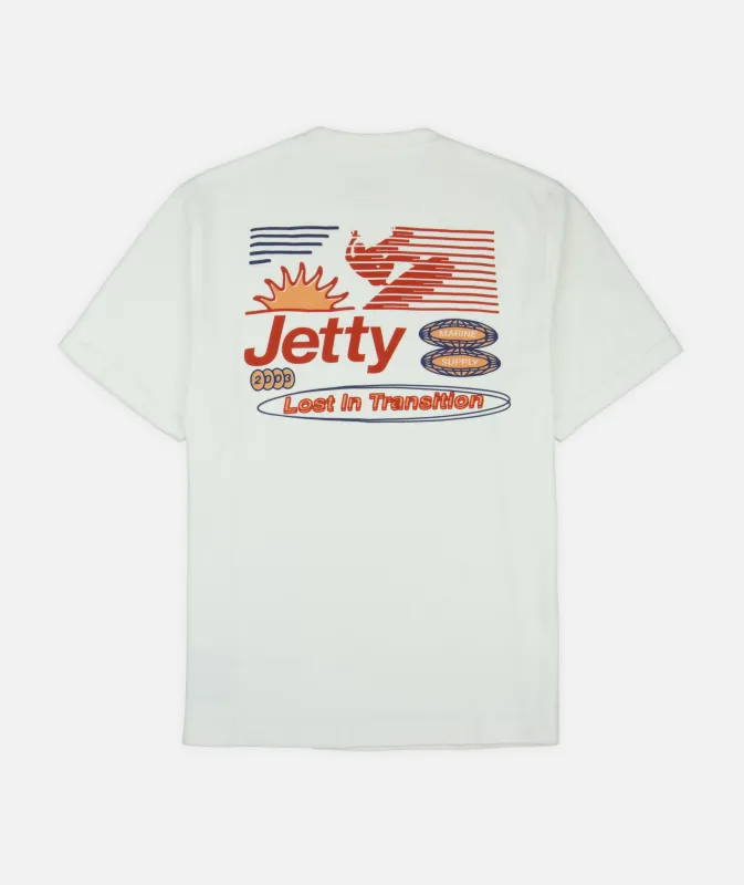 Transition Tee - White made by JETTY