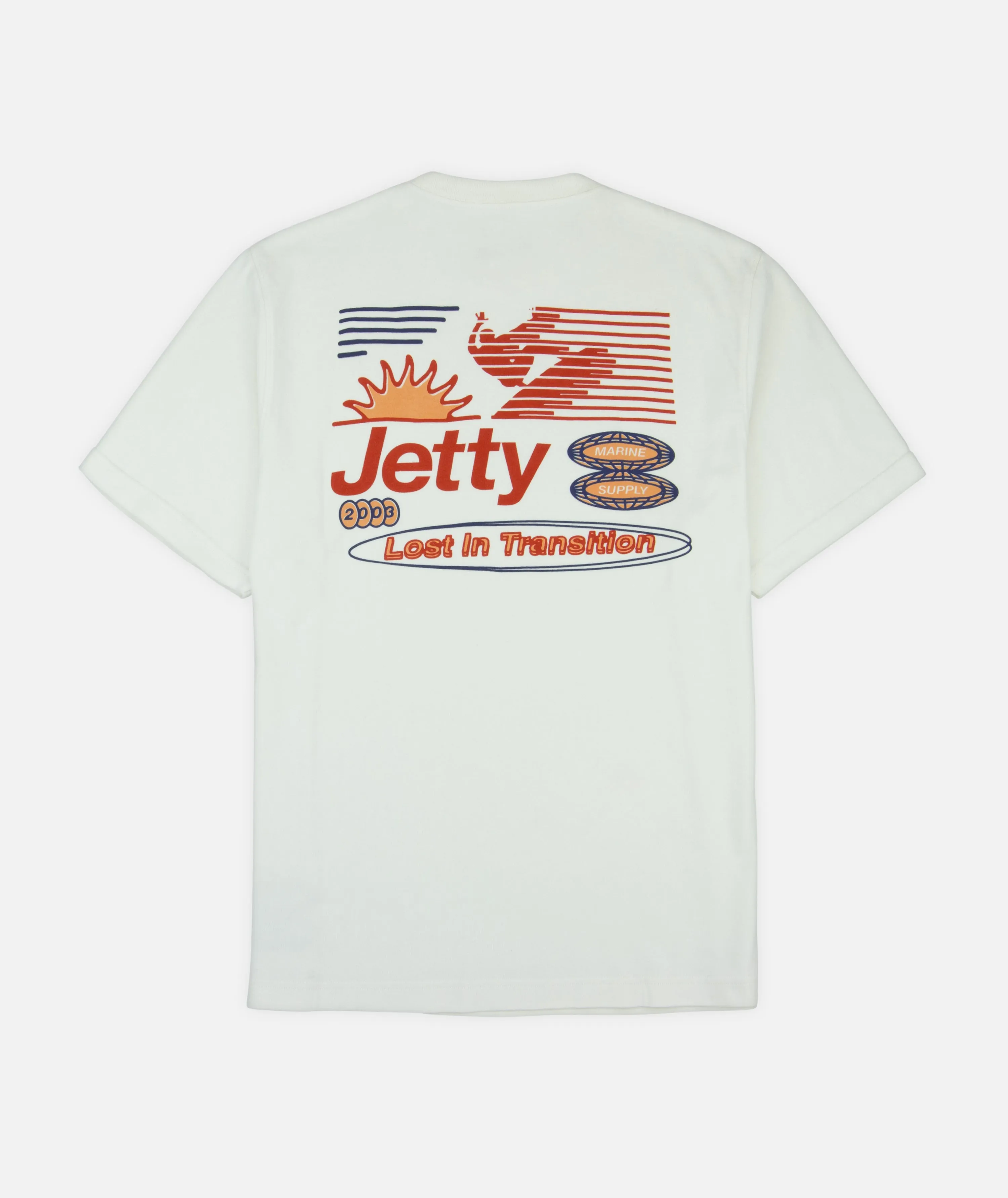 Transition Tee - White sold by JETTY