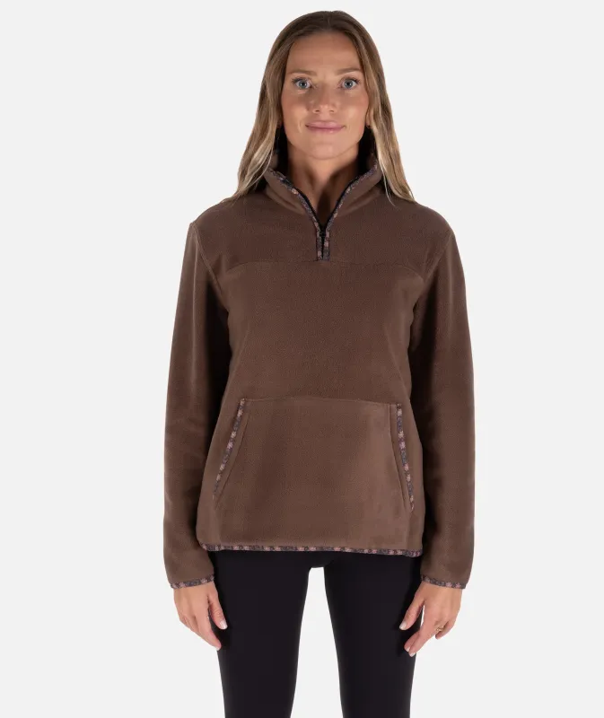 Juniper Fleece - Dark Brown made by JETTY