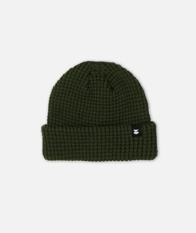 Prowl Beanie - Olive Green made by JETTY