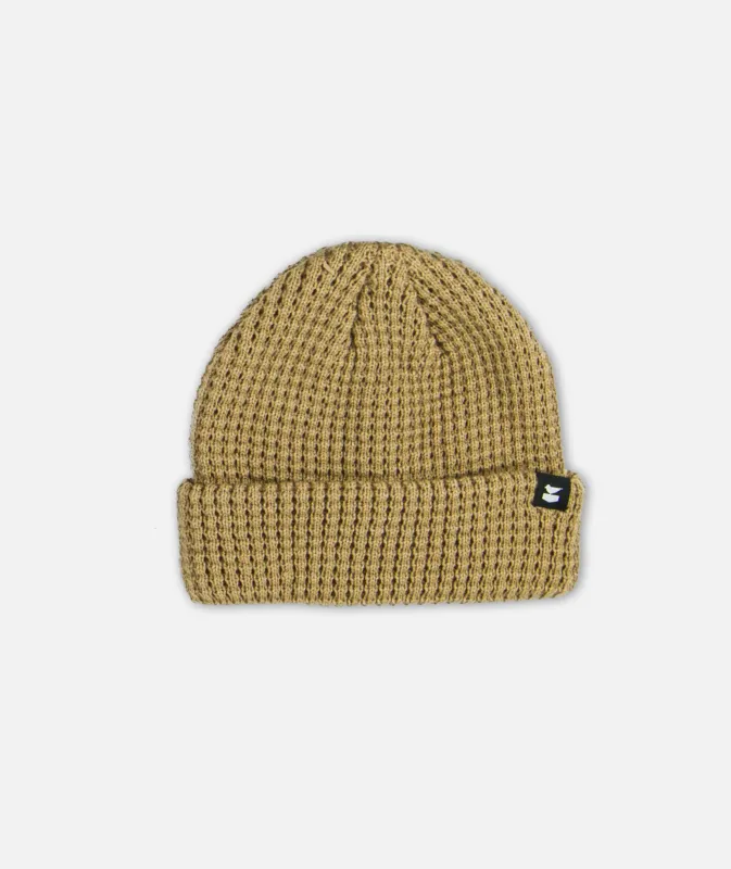 Prowl Beanie - Dark Tan made by JETTY