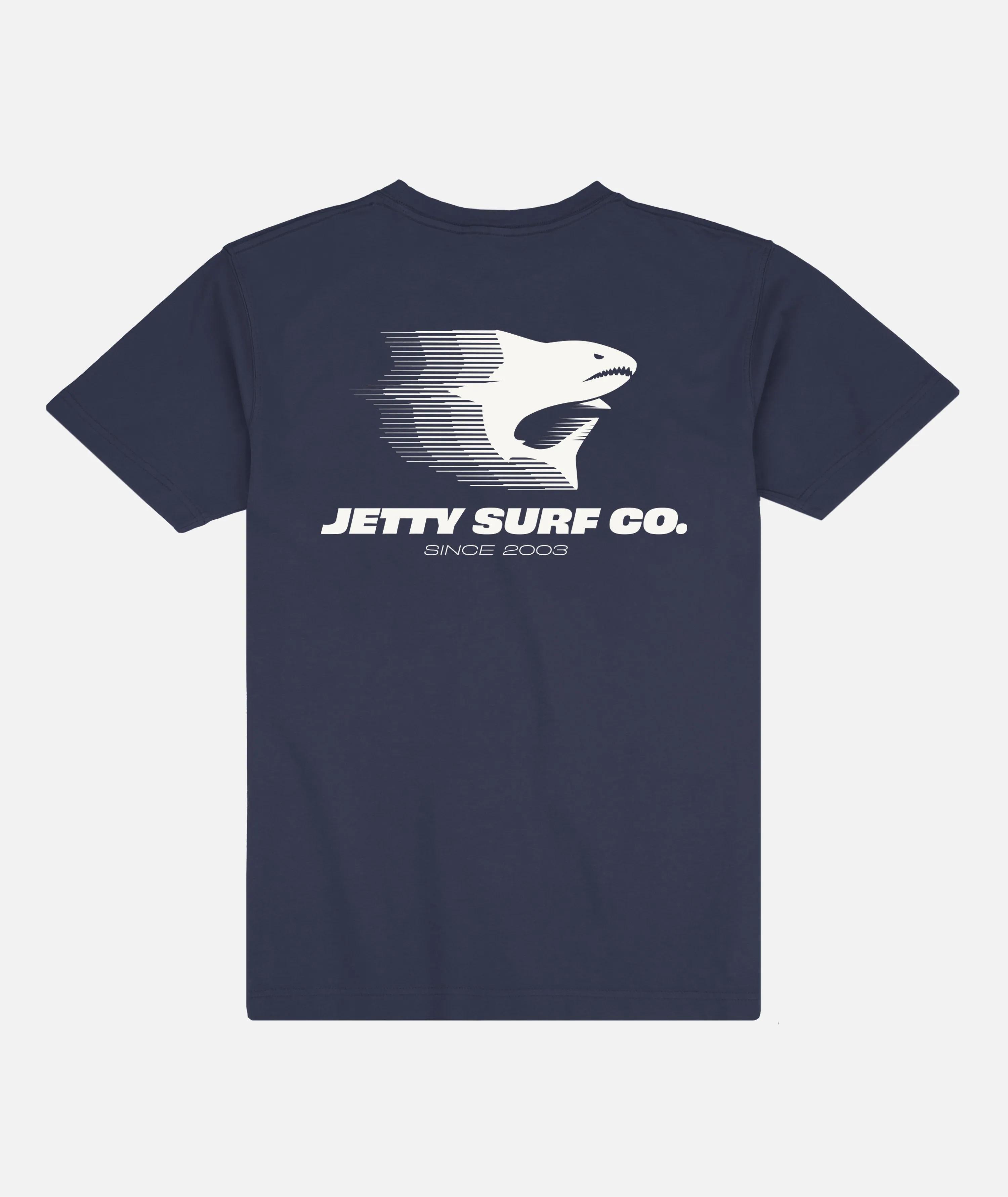 Speedshark Tee - Harbor Blue sold by JETTY