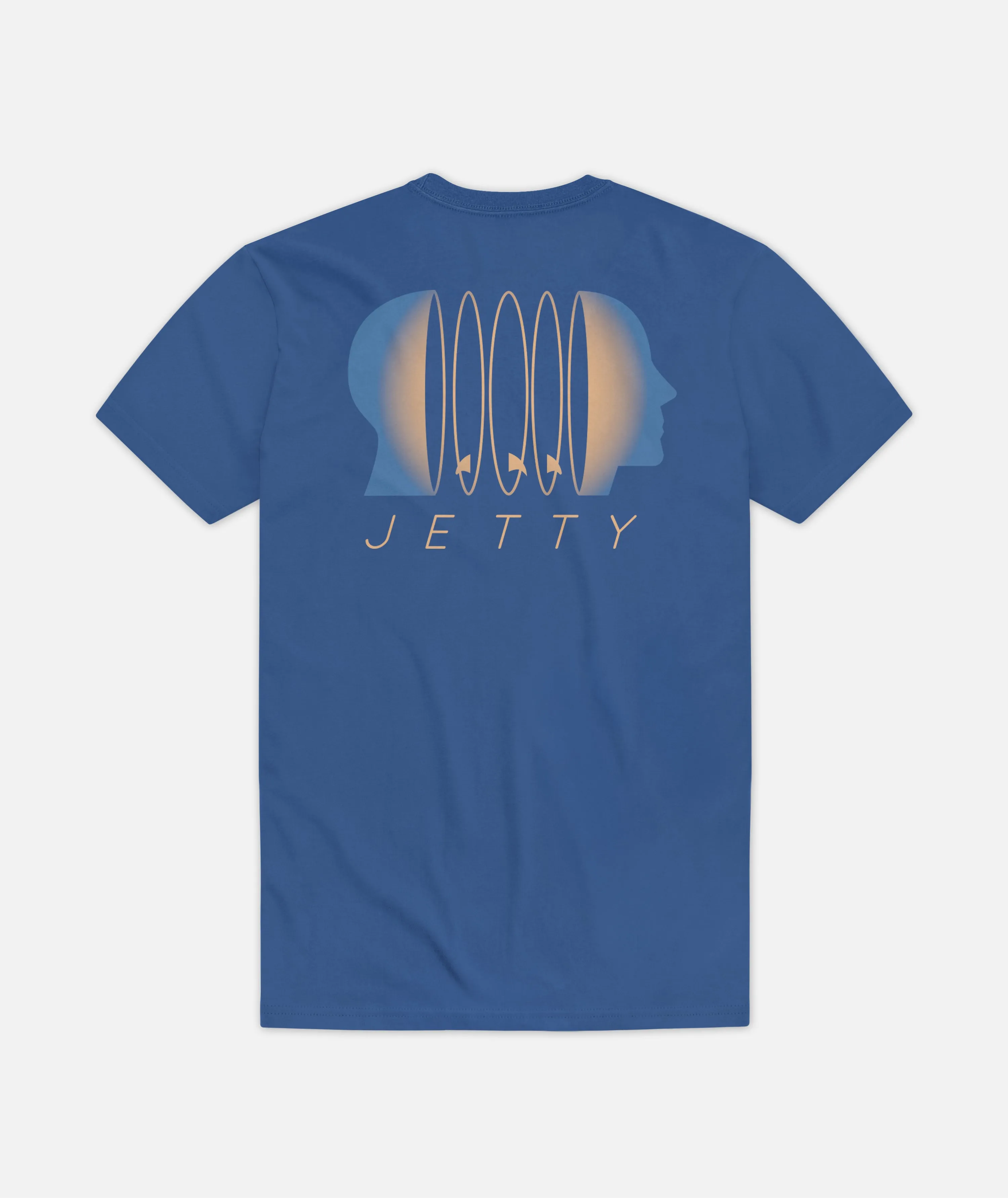 Mindset Tee - True Royal sold by JETTY