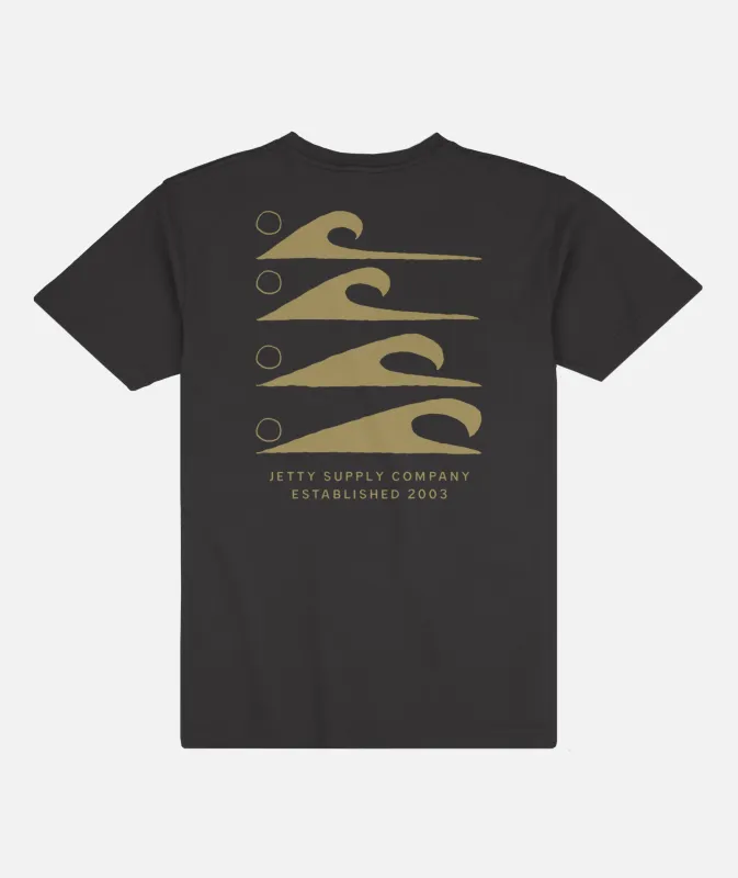 Procession Tee - Black made by JETTY