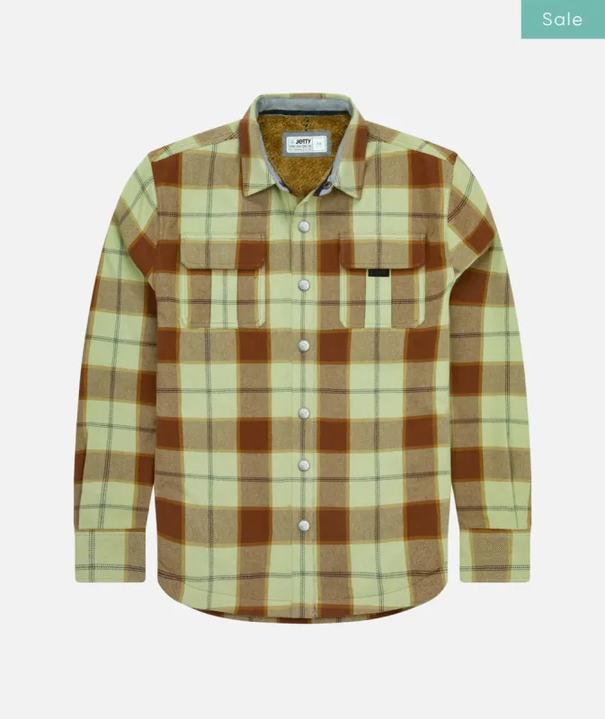 The Sherpa Jacket - Sage sold by JETTY