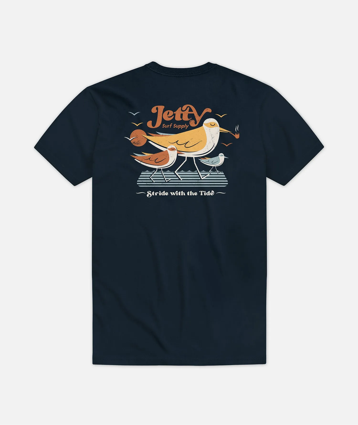 Piper Tee - Navy sold by JETTY