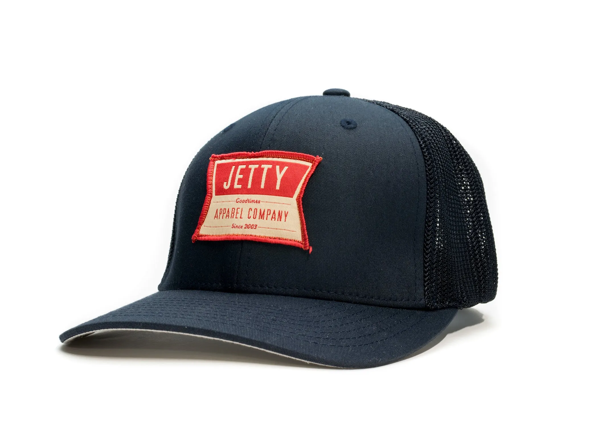 Interstate Trucker Hat- Navy sold by JETTY