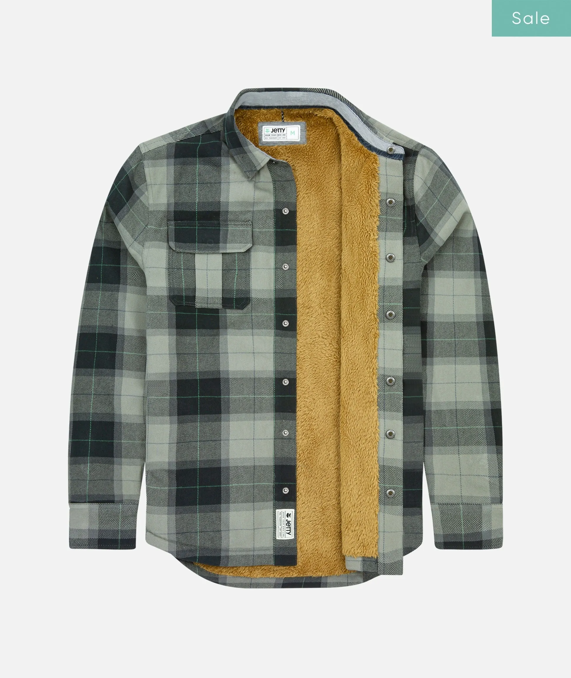 The Sherpa Jacket - Grey sold by JETTY product image thumbnail 2