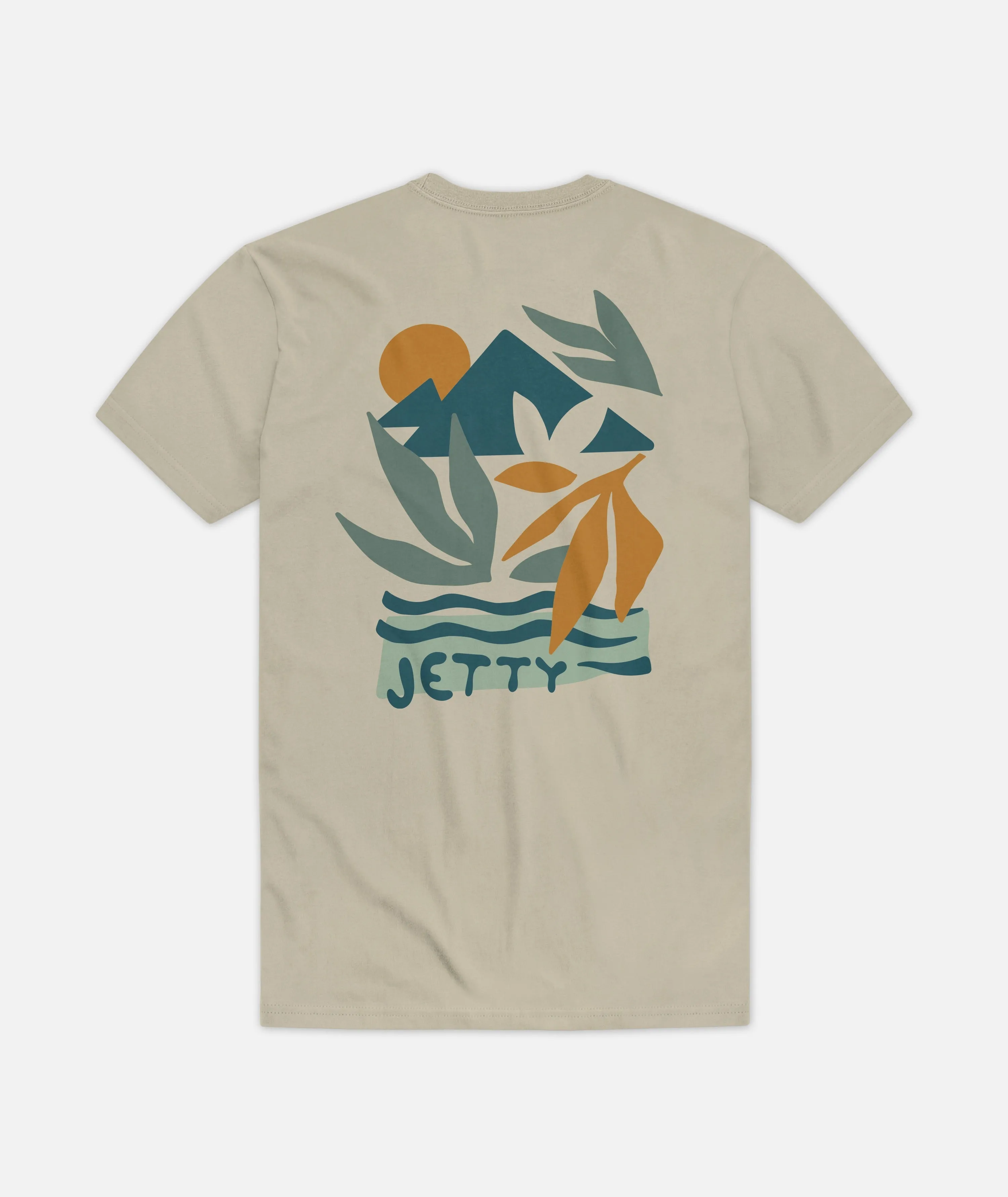 Range Tee - Tan sold by JETTY
