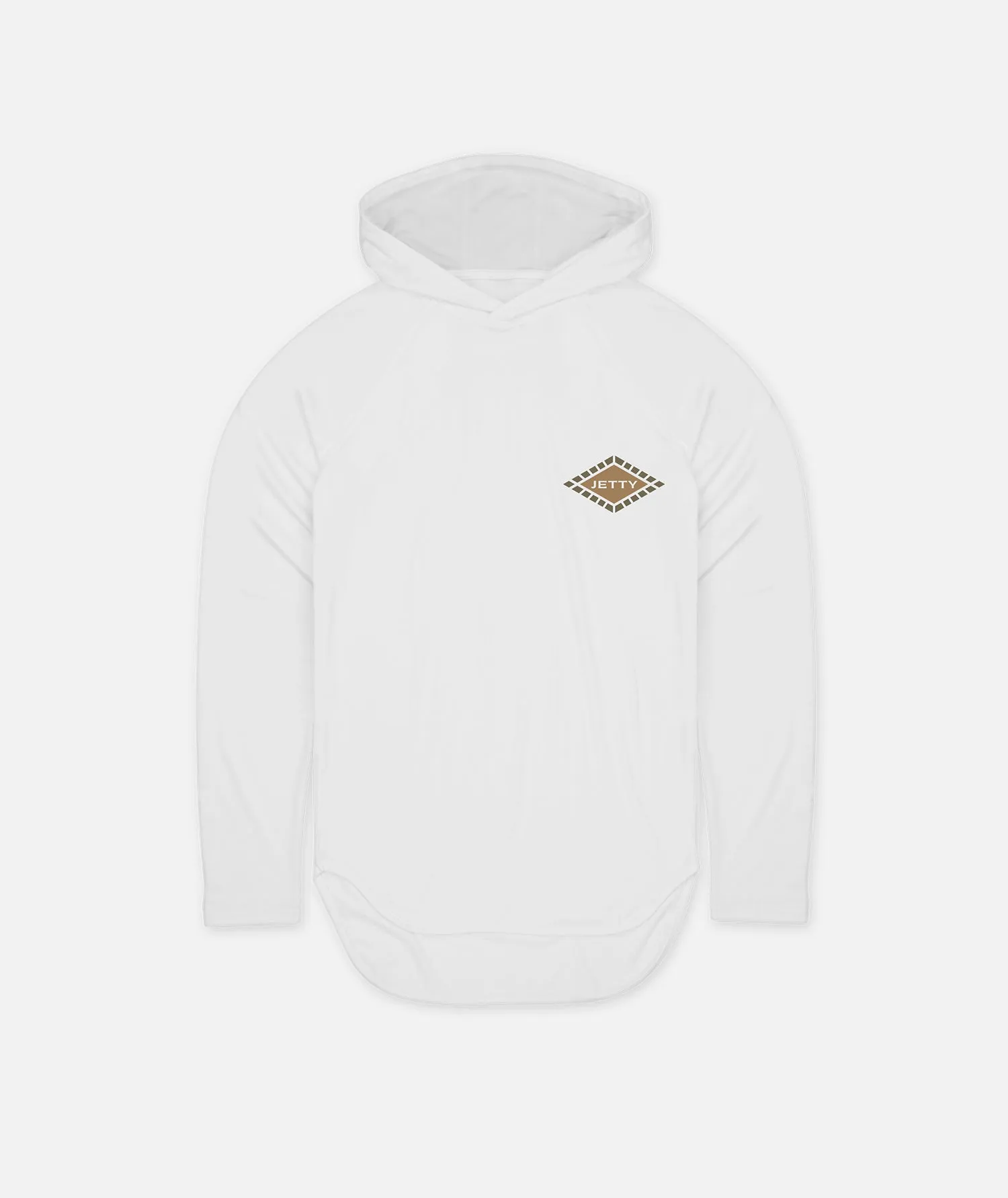 Fins UV Hoodie - White sold by JETTY product image thumbnail 2