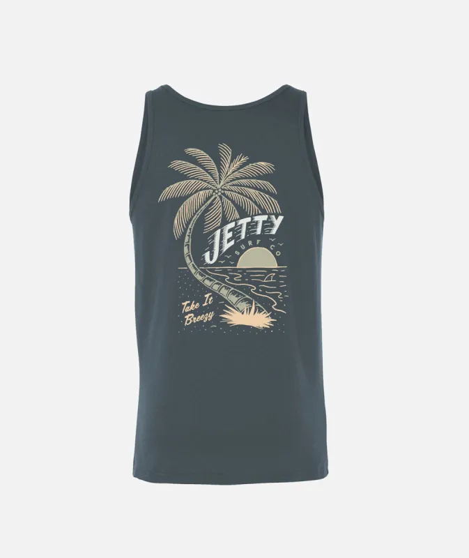 Windswept Tank - Navy sold by JETTY