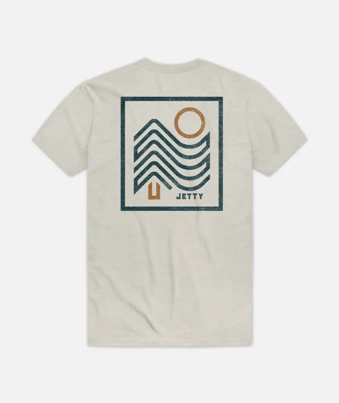 Swell Tee - Oatmeal sold by JETTY
