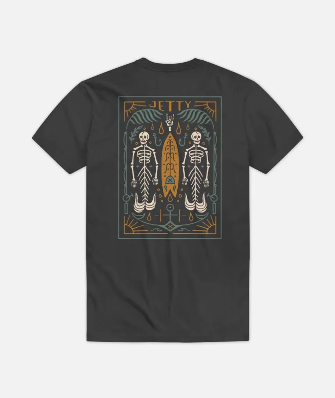 Boneyard Tee - Black sold by JETTY
