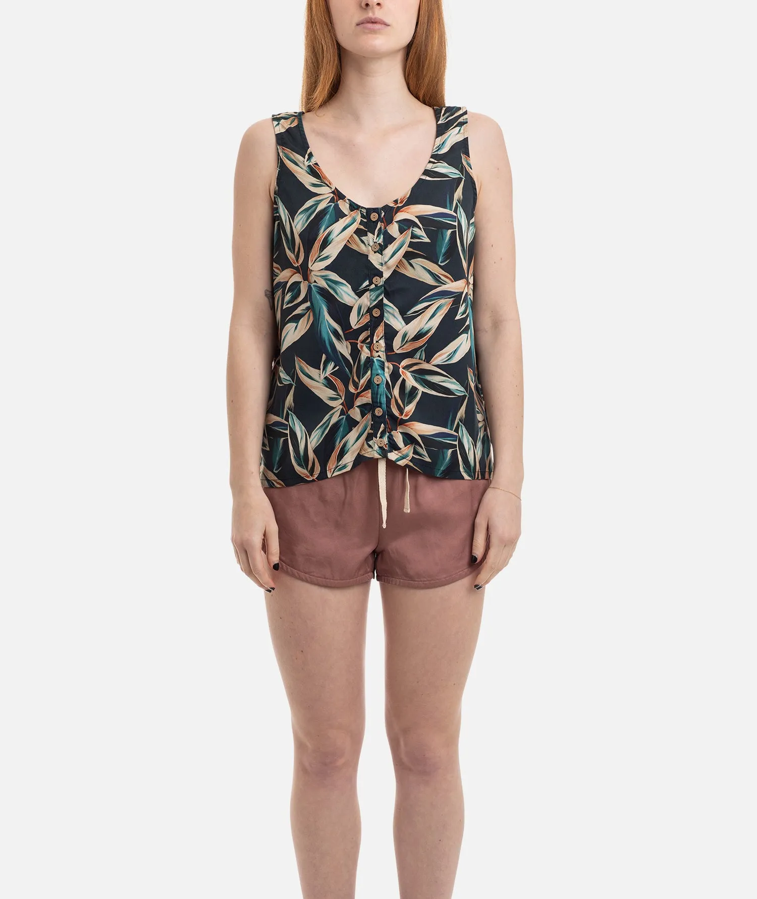 Sandy Hook Tank - Navy sold by JETTY