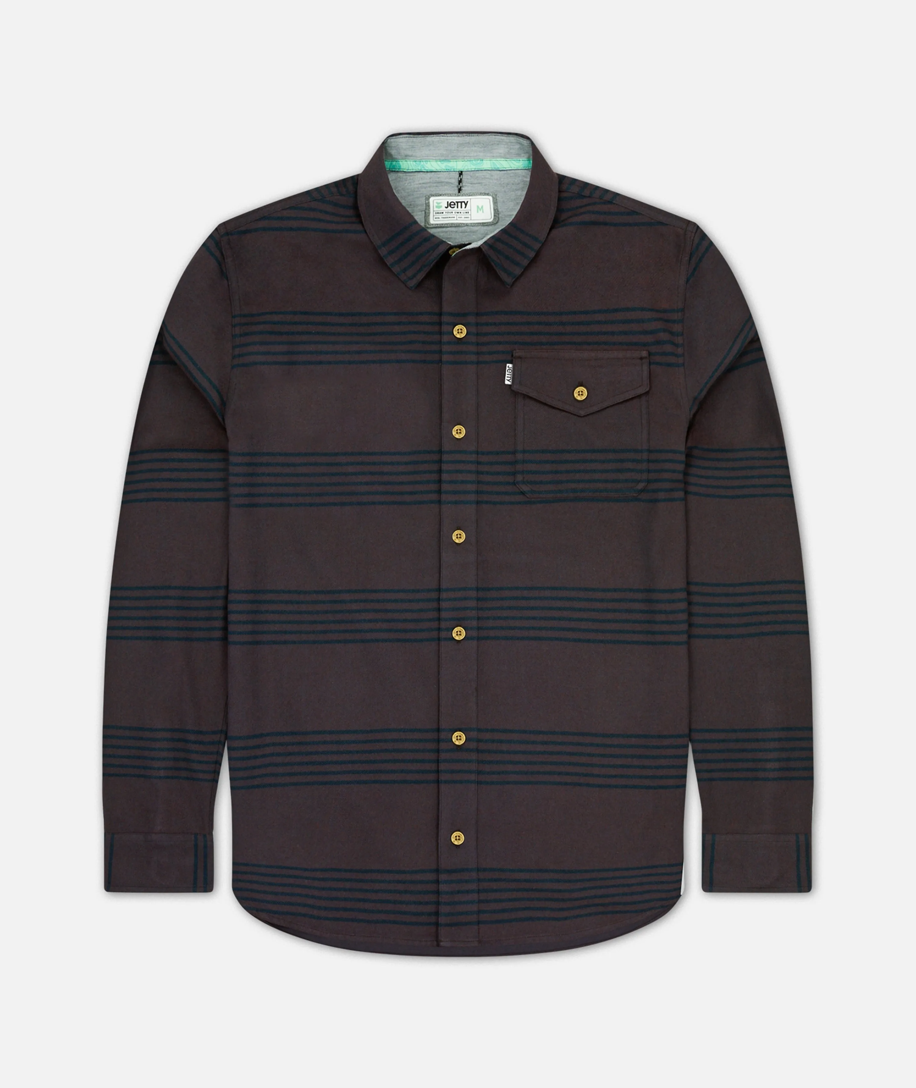 Essex Oyster Twill Shirt - Oxblood sold by JETTY
