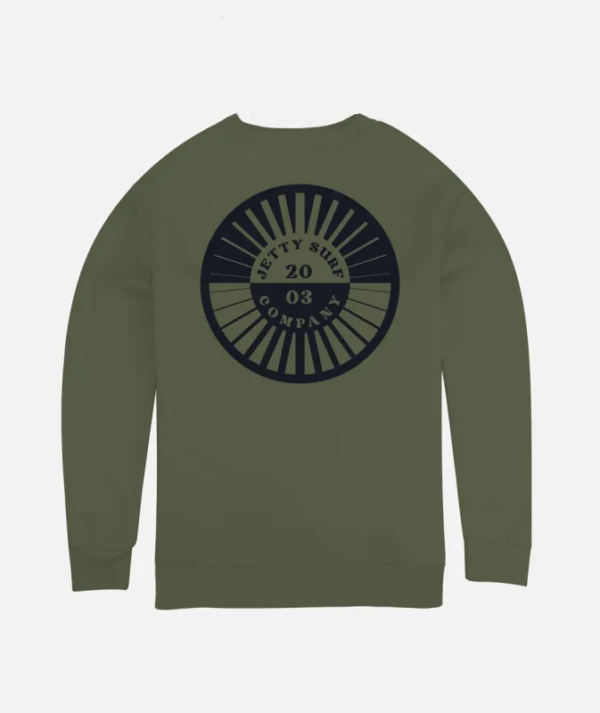 Indo Pullover Crew - Military sold by JETTY