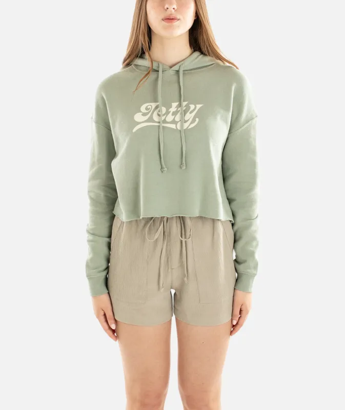 Seaspray Hoodie - Sage sold by JETTY