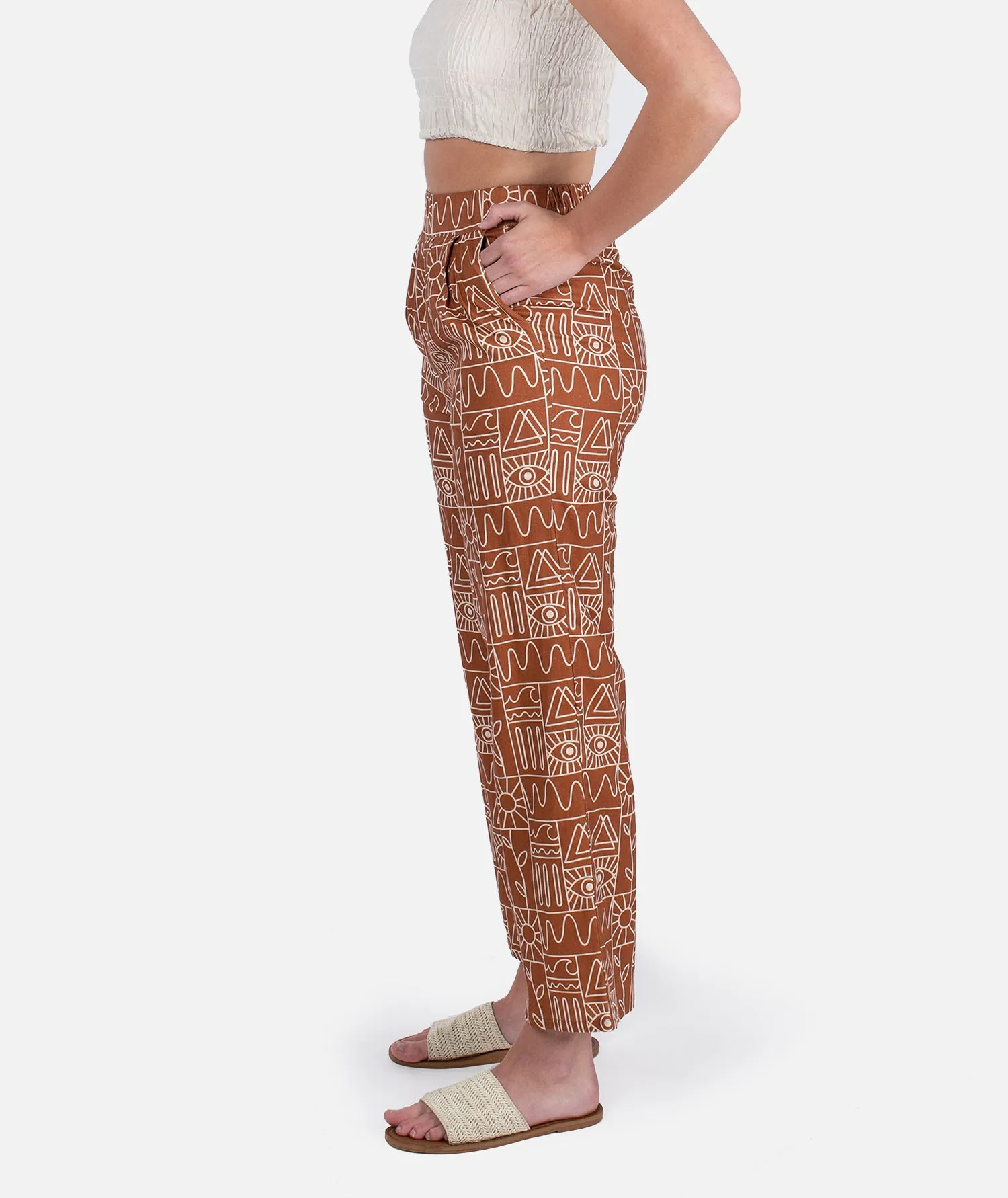 Montauk 2.0 Pant - Brown sold by JETTY product image thumbnail 2