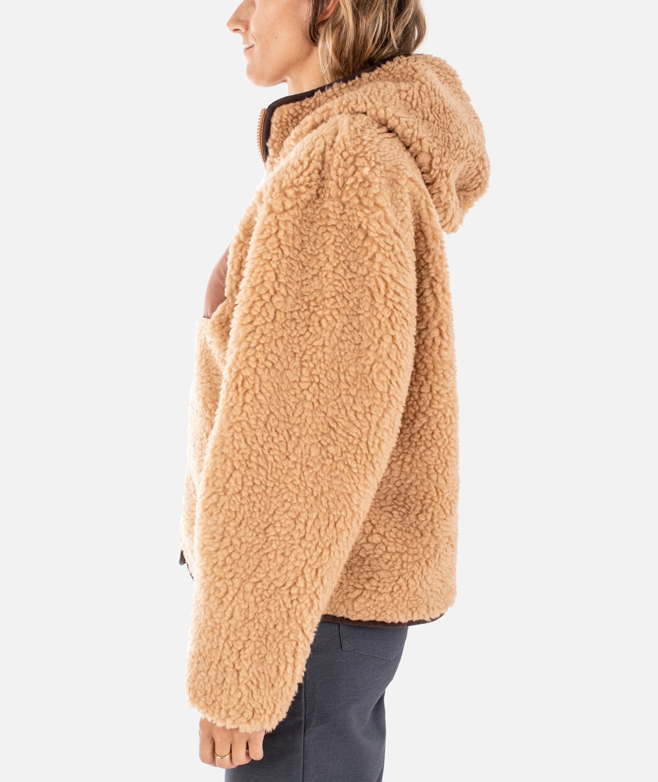 Lana Reversible Jacket - Patina sold by JETTY product image thumbnail 3