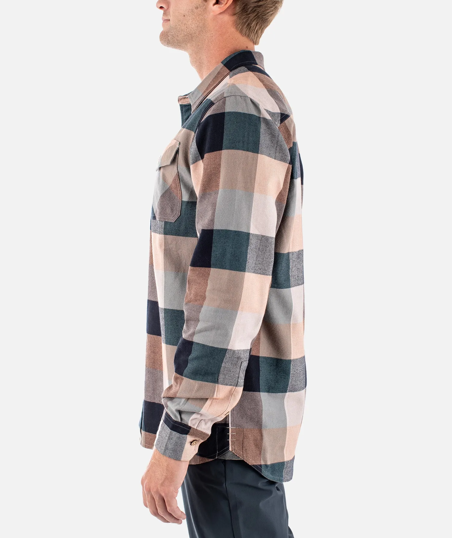 Breaker Flannel - Blush sold by JETTY product image thumbnail 3