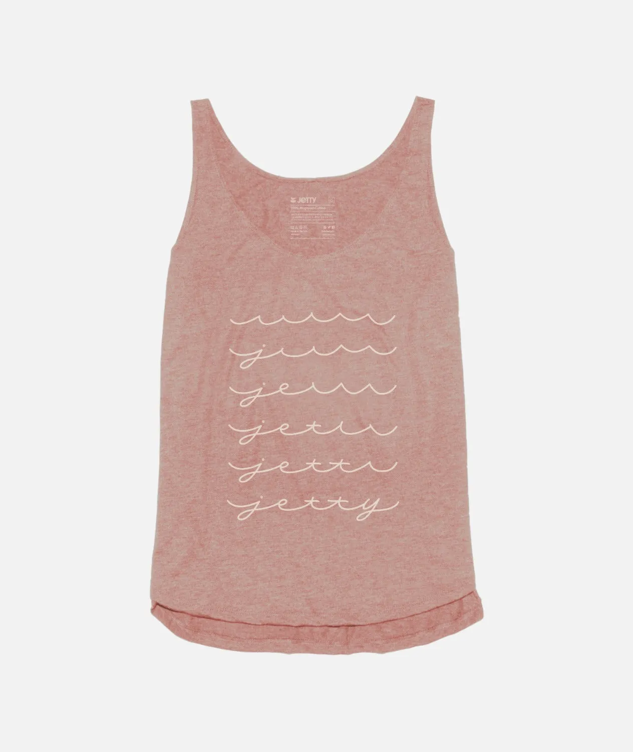 Whitecap Tank - Mauve sold by JETTY