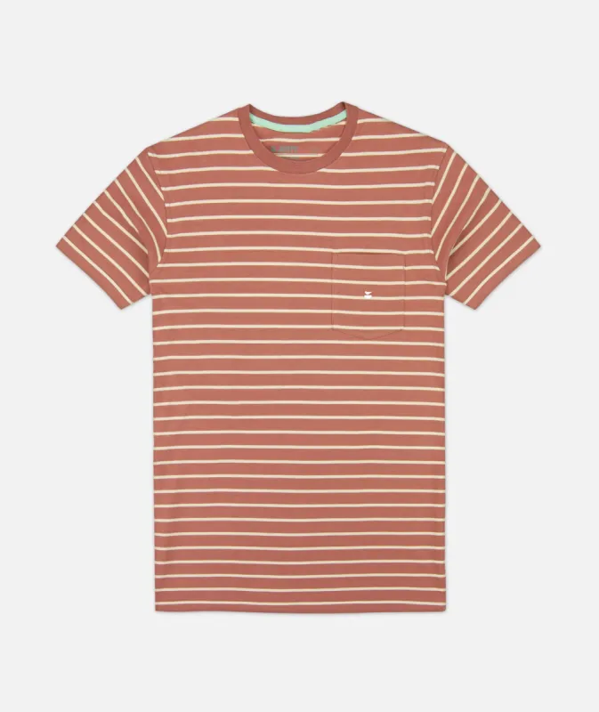 Corolla Knit Tee - Mauve sold by JETTY