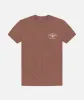 Heron Tee - Brown sold by JETTY
