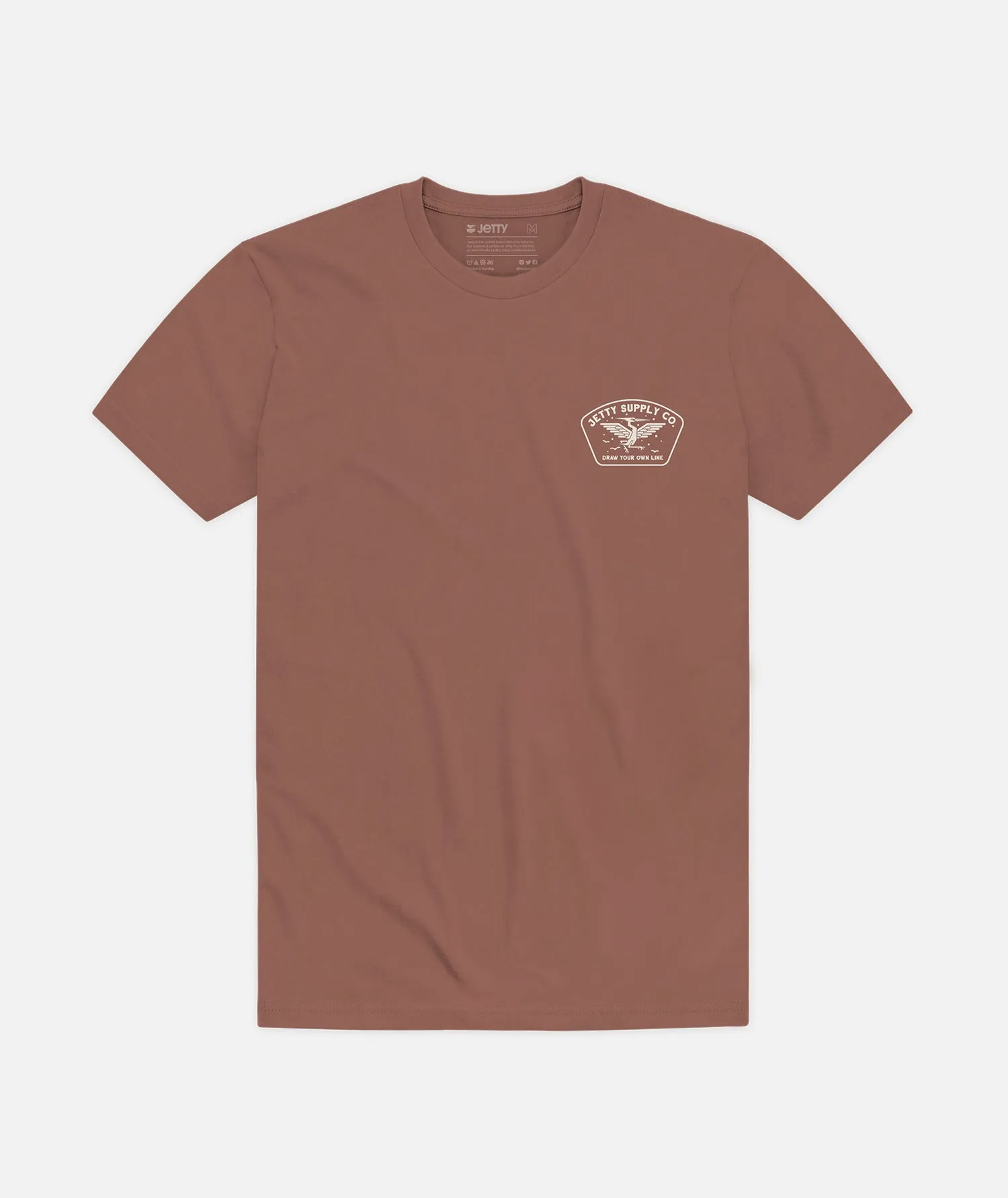 Heron Tee - Brown sold by JETTY product image thumbnail 2