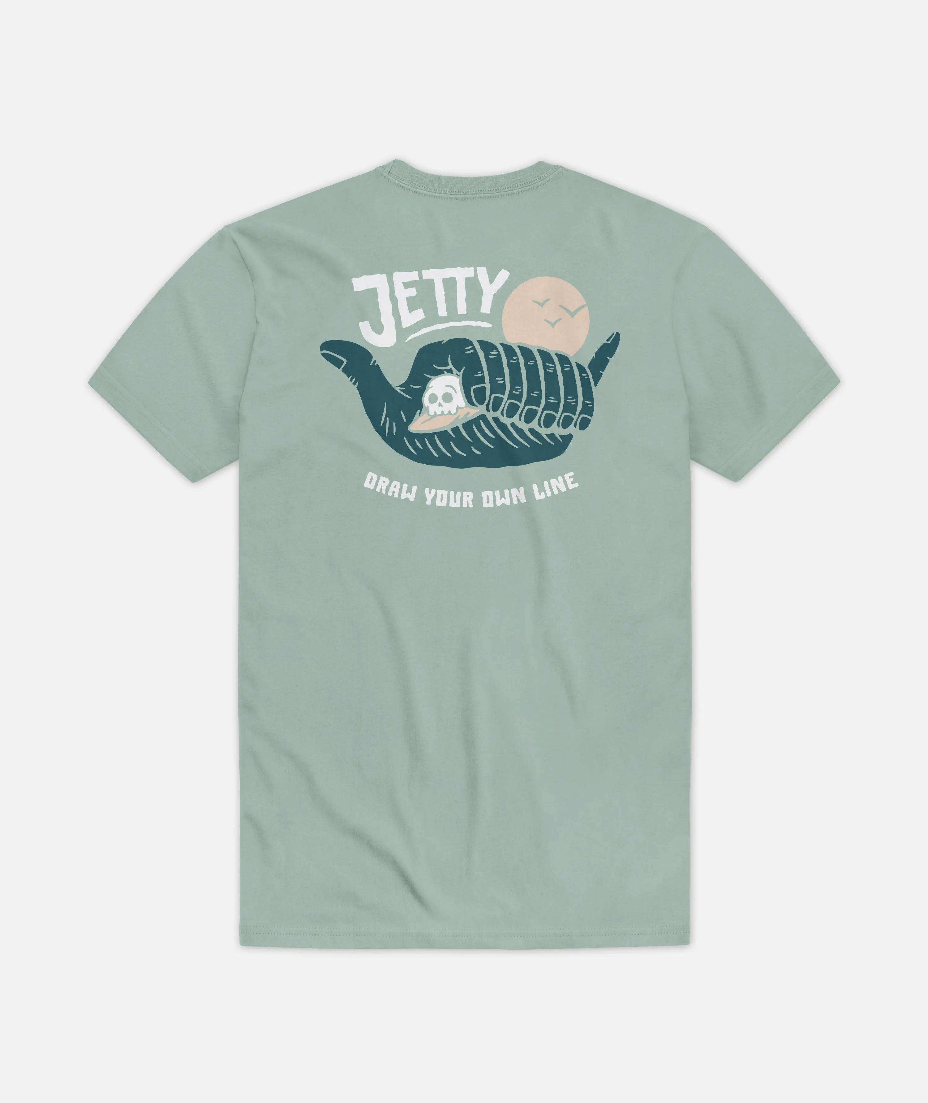 Shaka Tee - Mint sold by JETTY