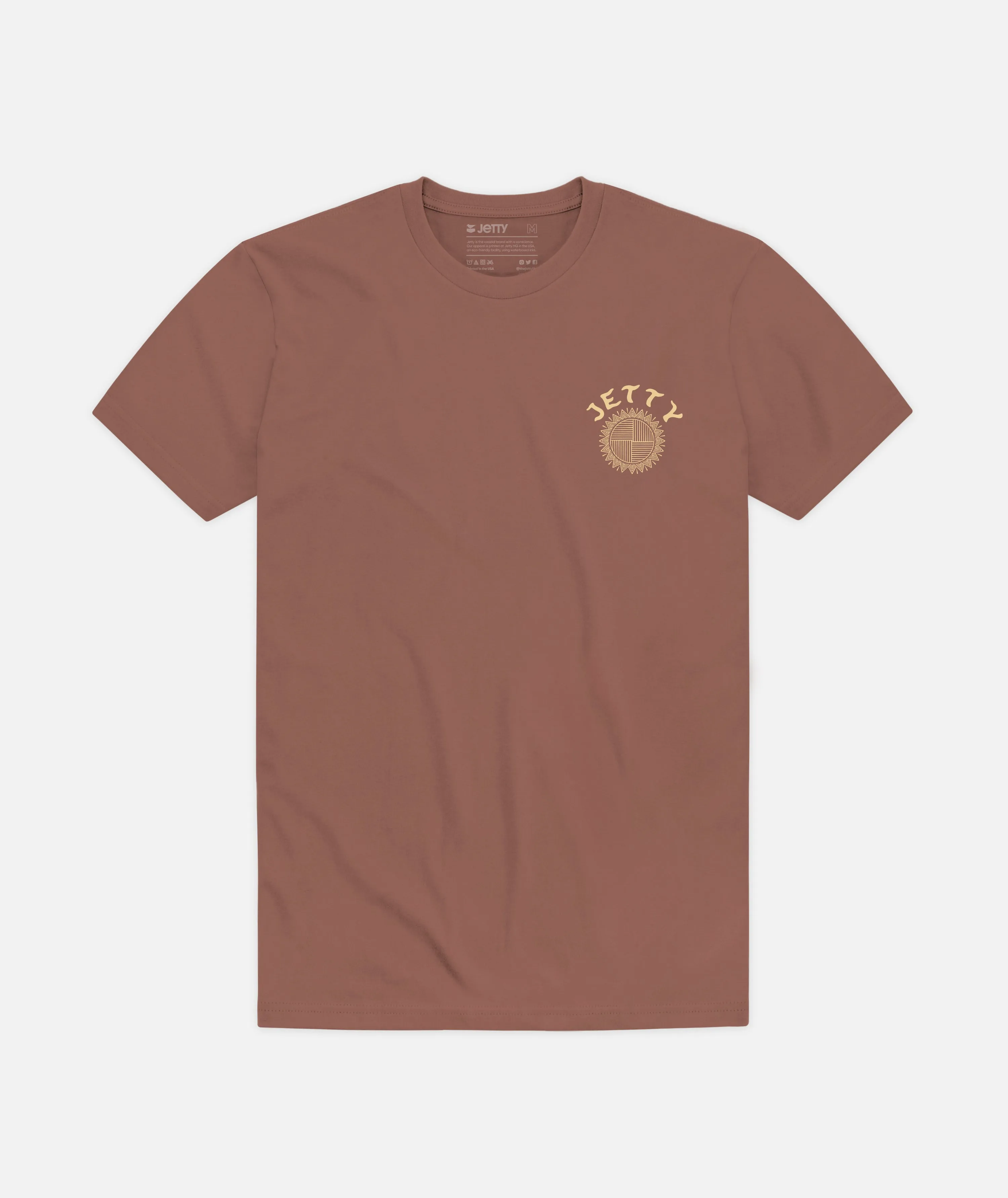 Radial Tee - Brown sold by JETTY product image thumbnail 2