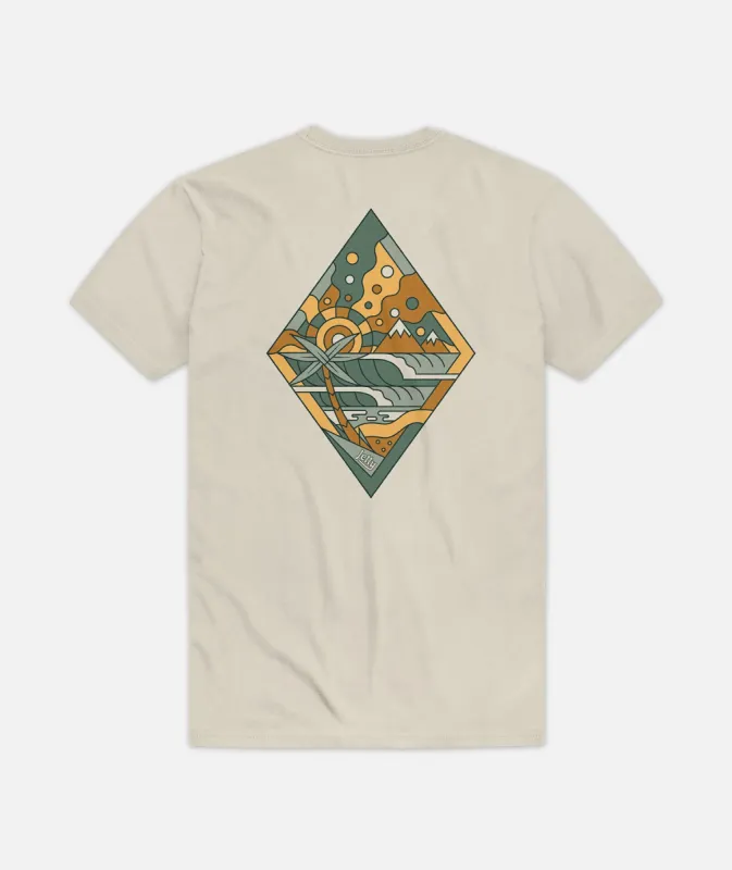 Cove Tee - Cream sold by JETTY