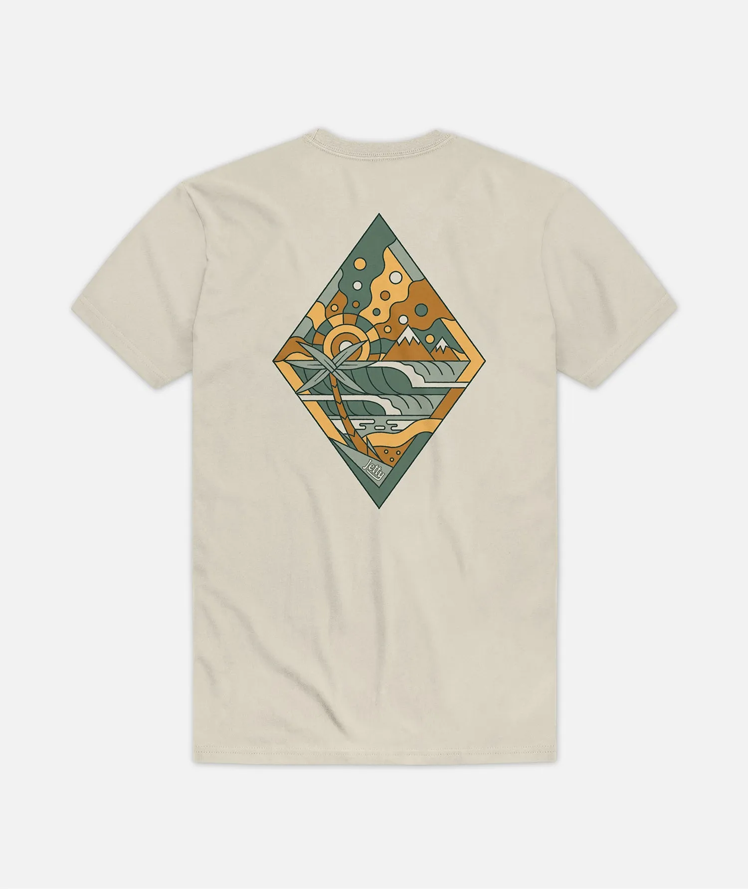 Cove Tee - Cream sold by JETTY