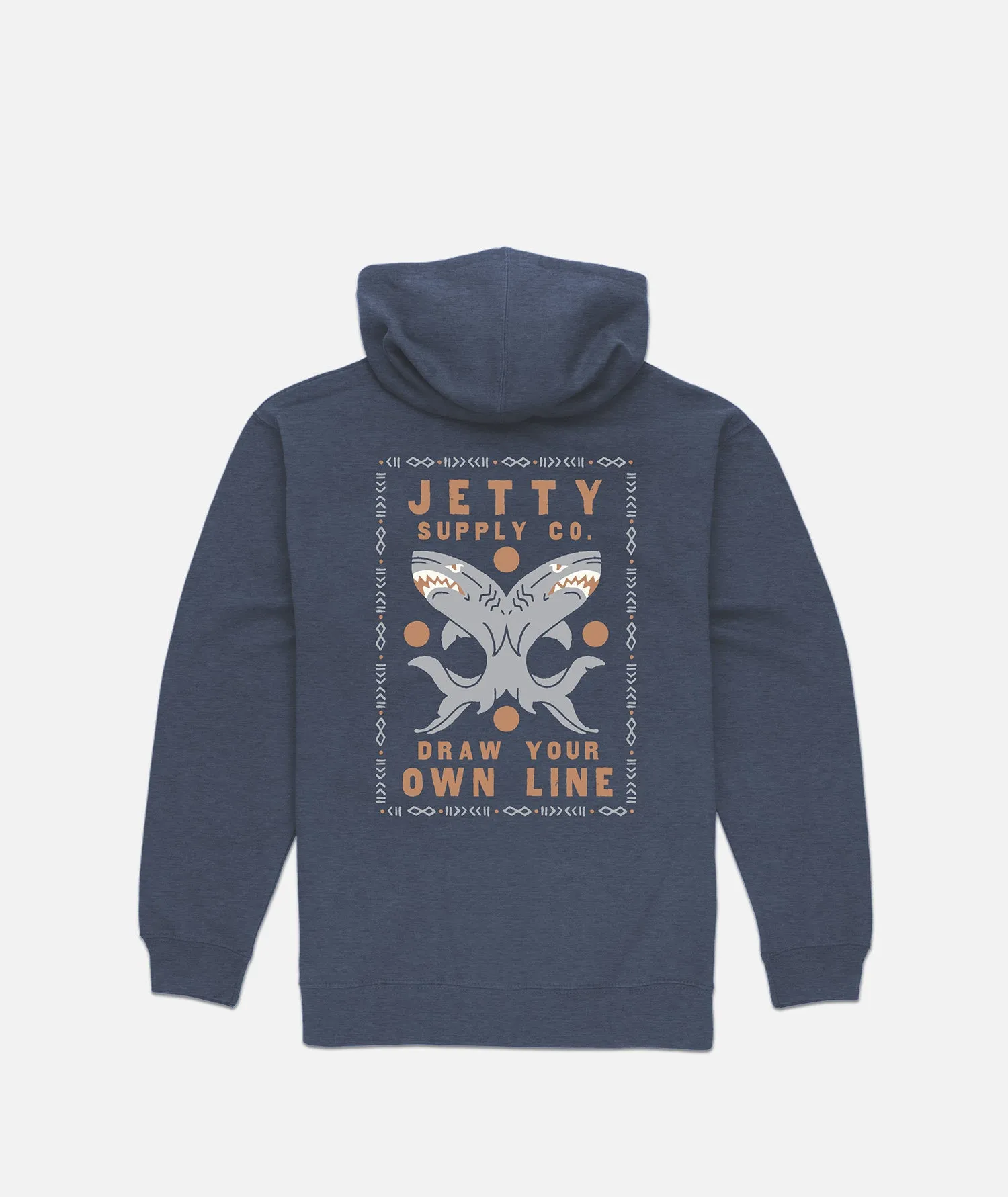 Grom Thrash Hoodie - Navy sold by JETTY