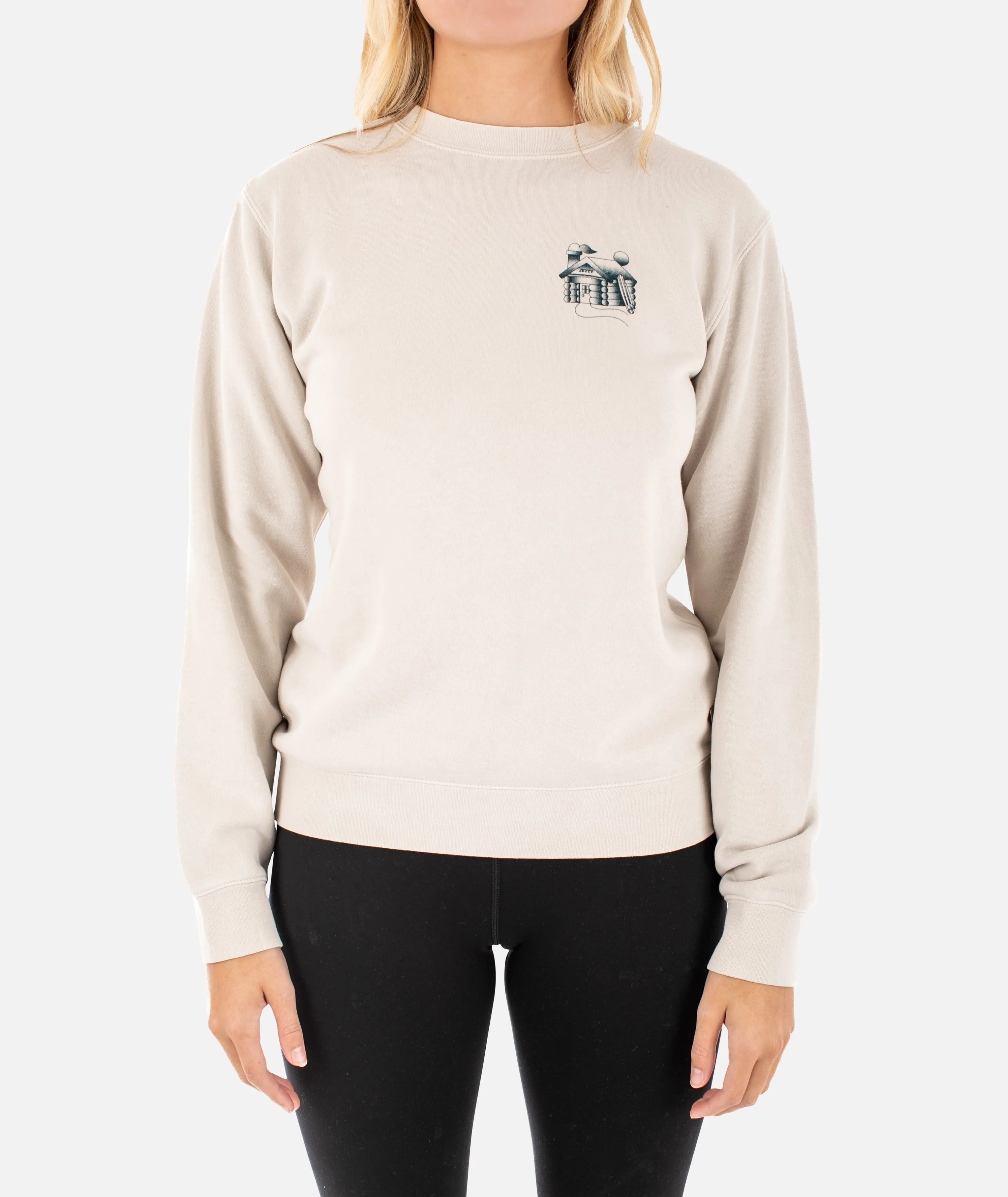 Key To Happiness Crewneck - Natural sold by JETTY product image thumbnail 2