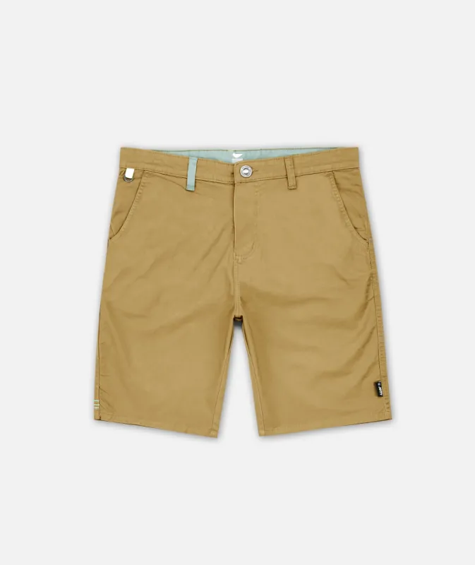 F20 Stroll Chino Walkshort - Khaki sold by JETTY