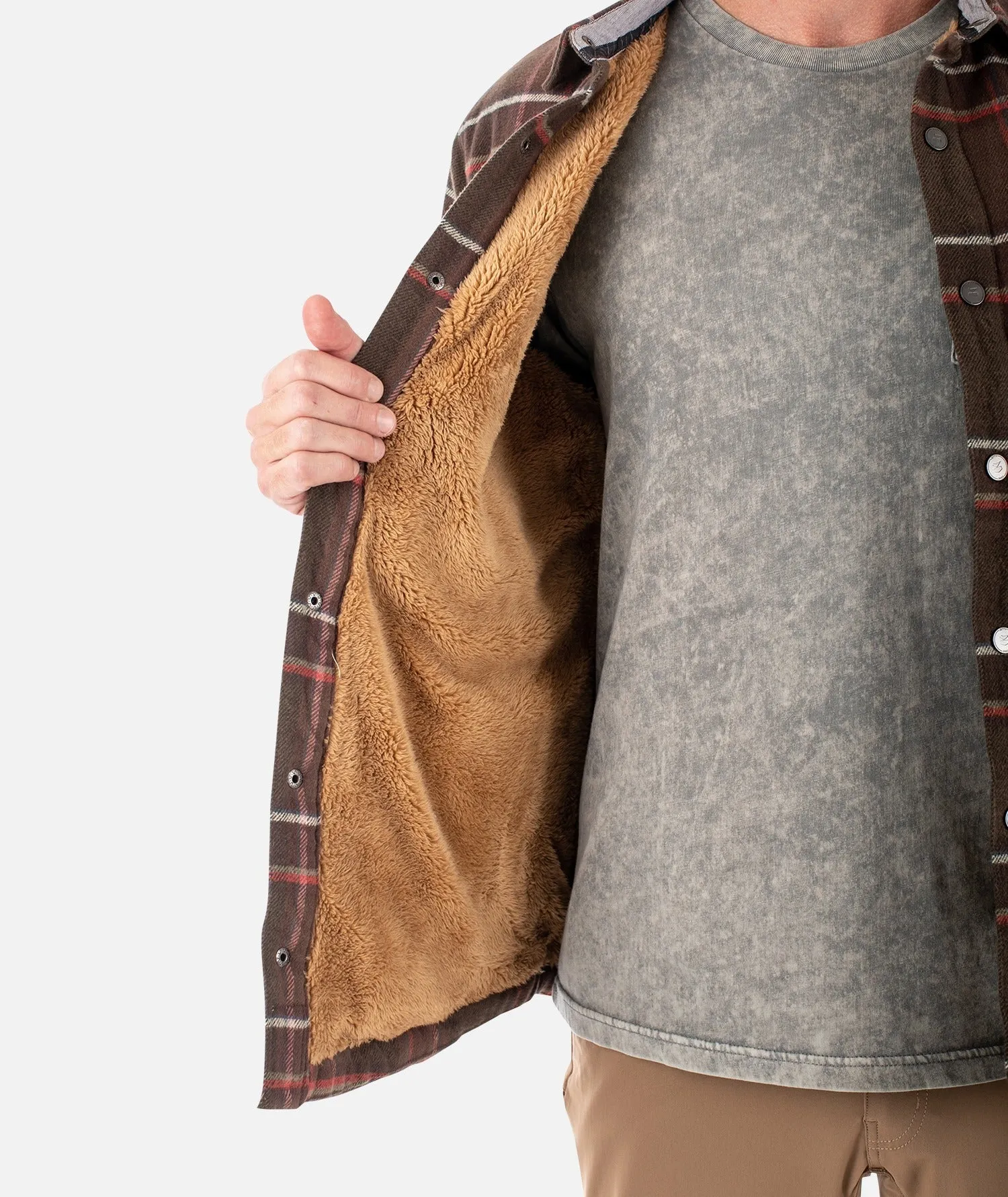 The Sherpa Jacket - Olive sold by JETTY product image thumbnail 2