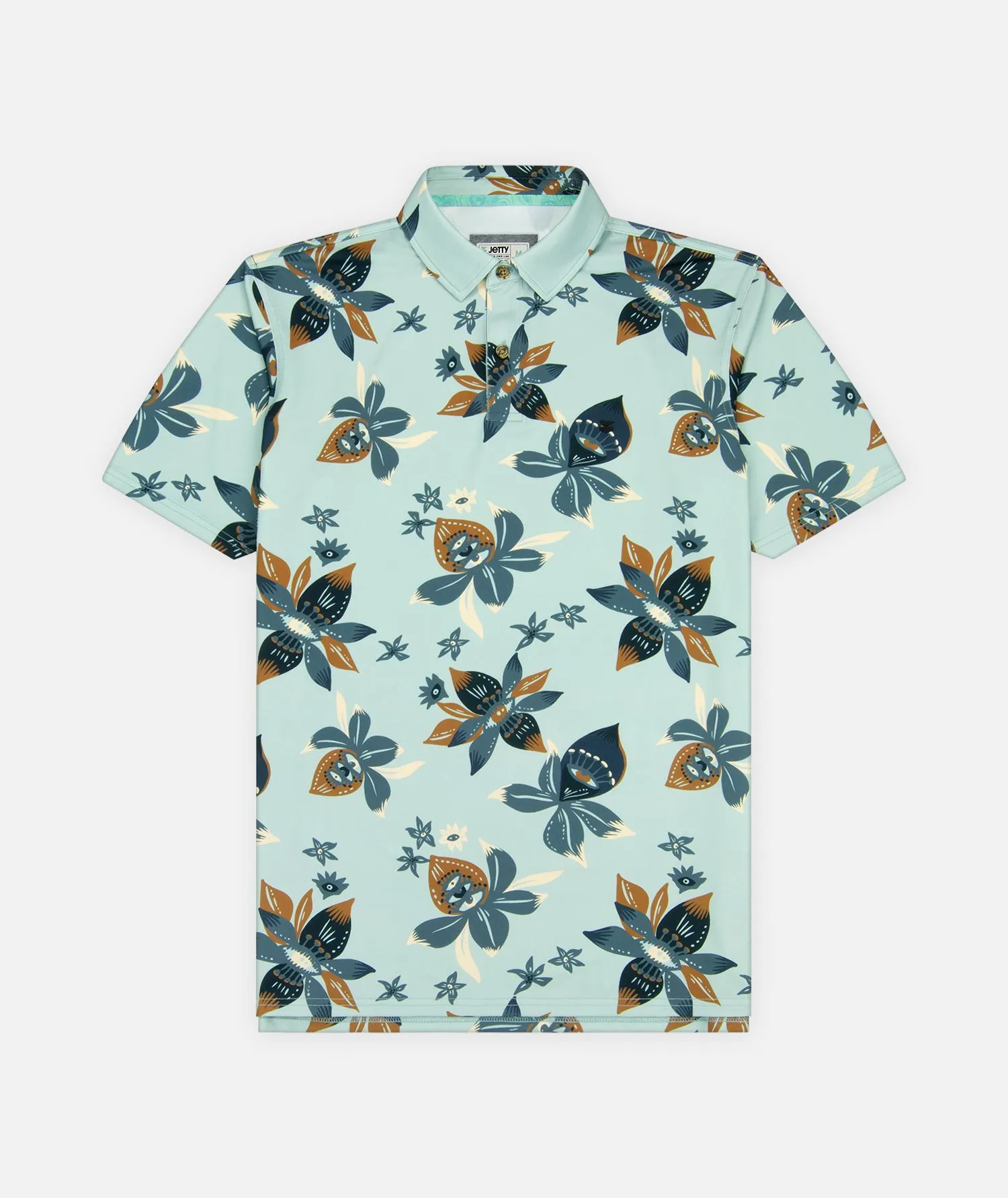 Bunker Golf Polo - Seafoam sold by JETTY