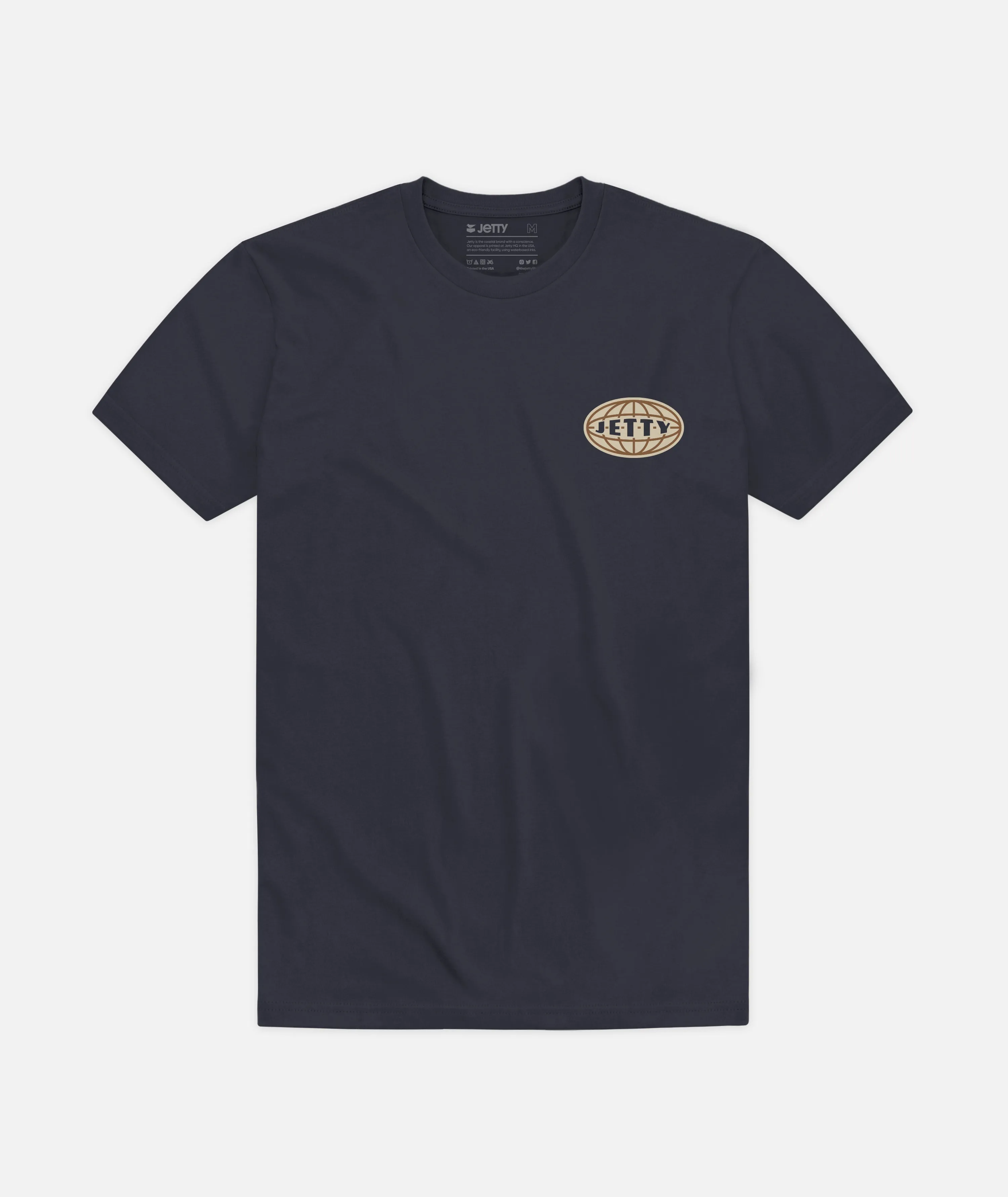 Worldwide Tee - Carbon sold by JETTY product image thumbnail 2
