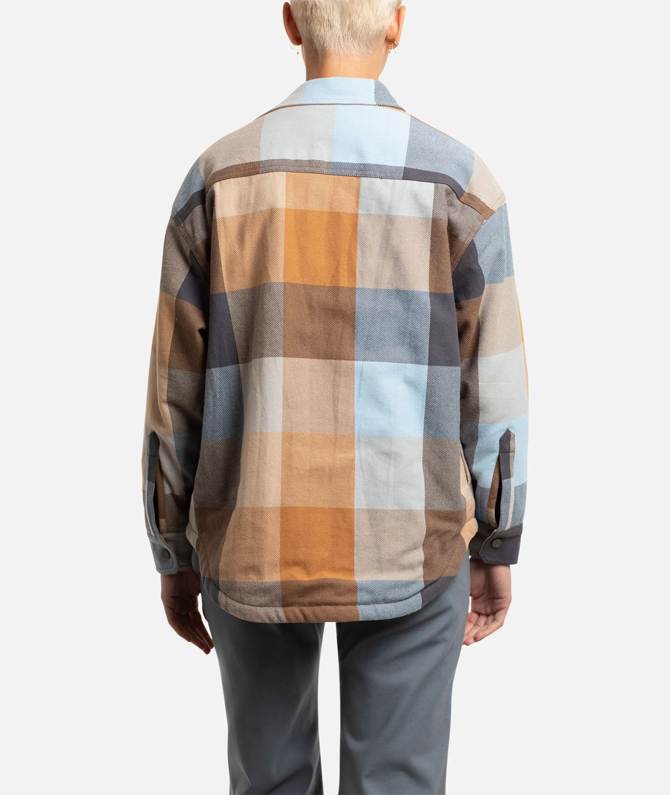 The Nivean Flannel Jackets - Tan sold by JETTY product image thumbnail 3