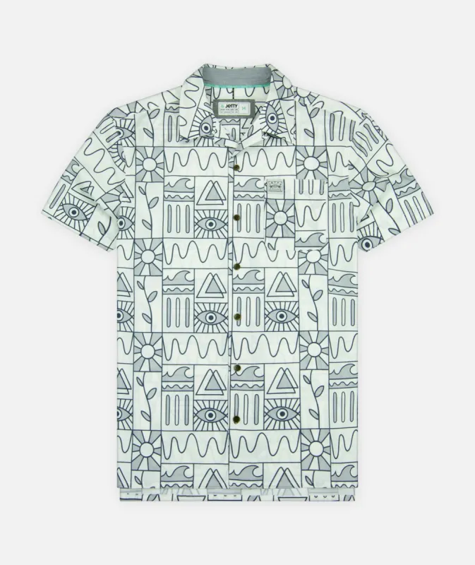 Dockside Party Shirt - White sold by JETTY