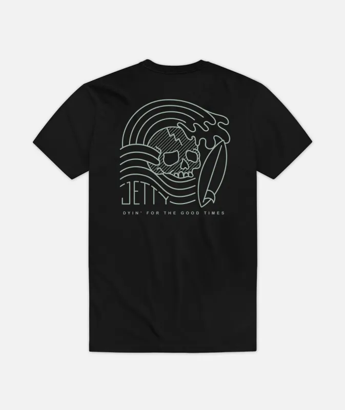 Kegger Tee - Black sold by JETTY